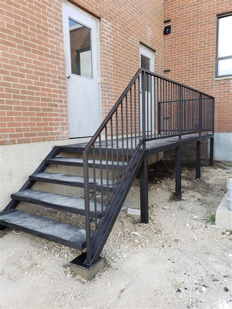 fabricate metal stairs|exterior galvanized steel stairs.